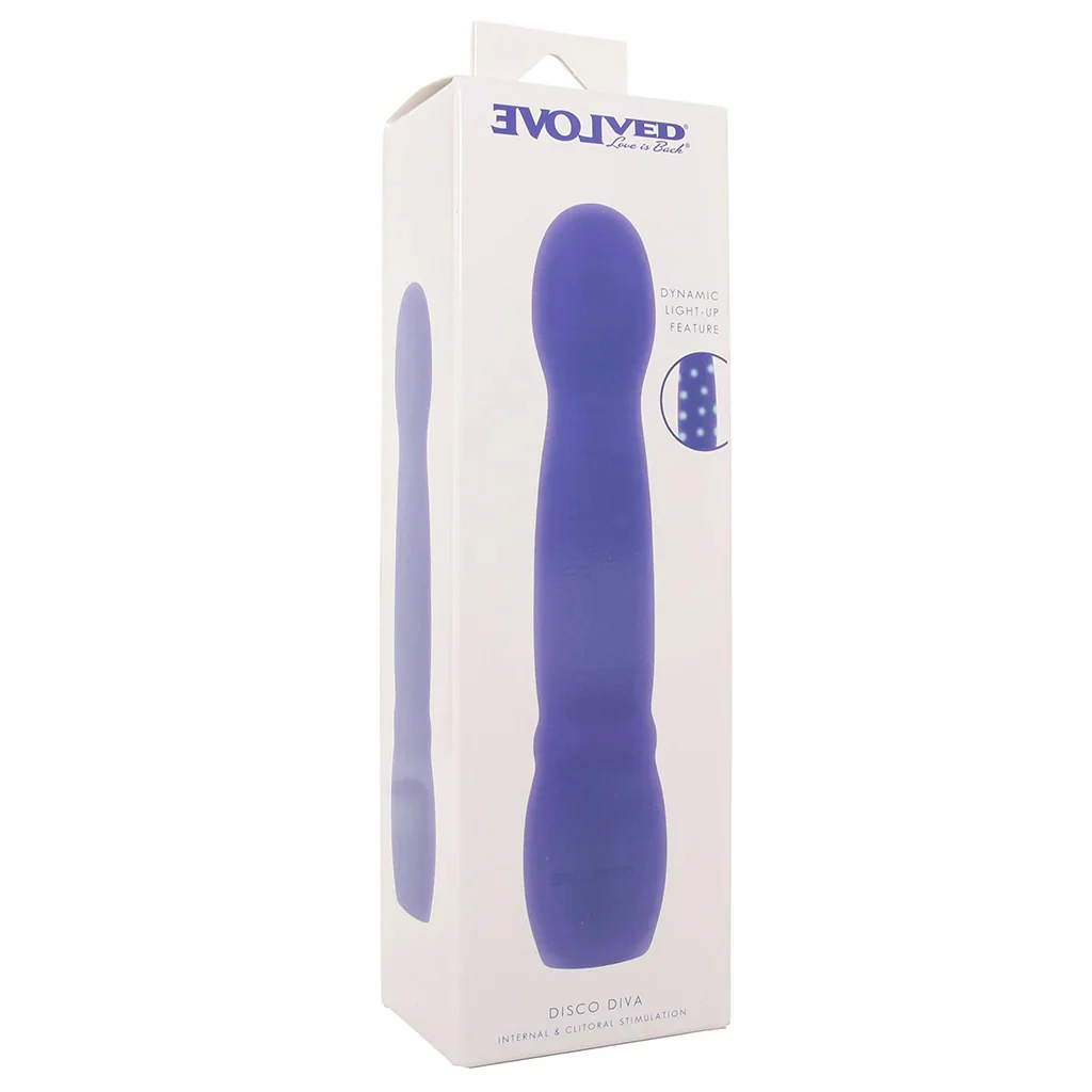 Evolved Disco Diva Light Up Clitoral Vibrator - Image 2