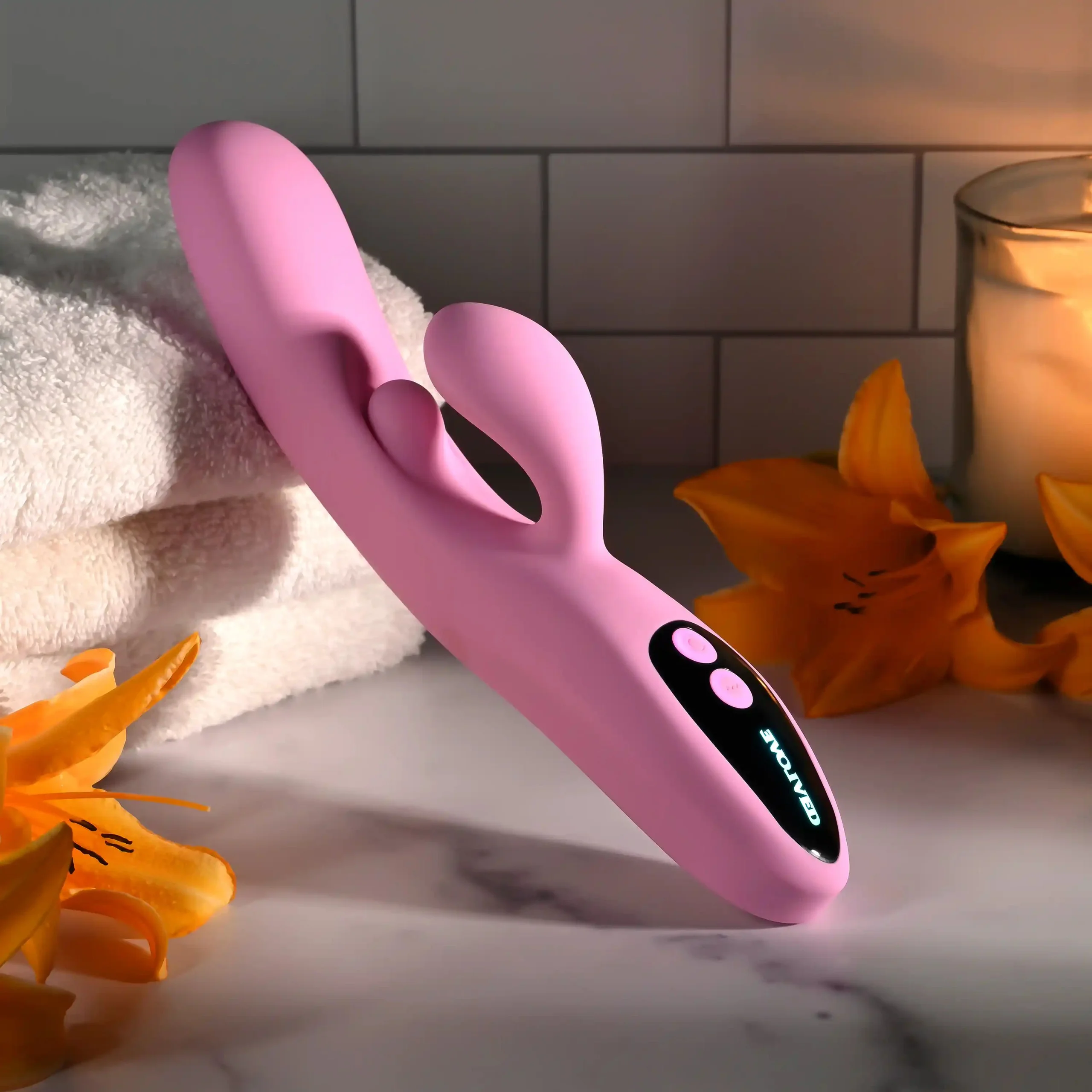 Evolved Push The Button G Spot Rabbit Vibrator - Image 4