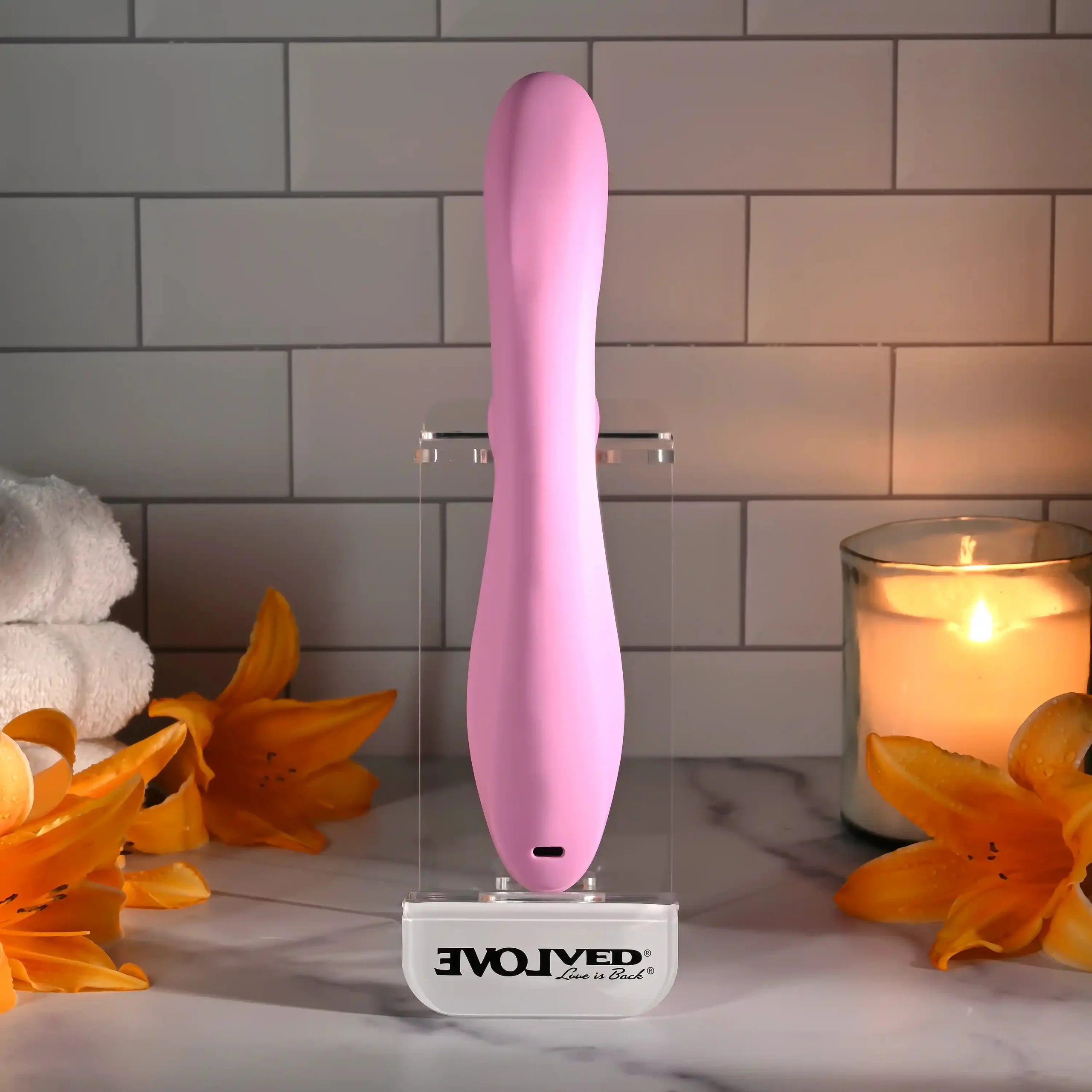 Evolved Push The Button G Spot Rabbit Vibrator - Image 6