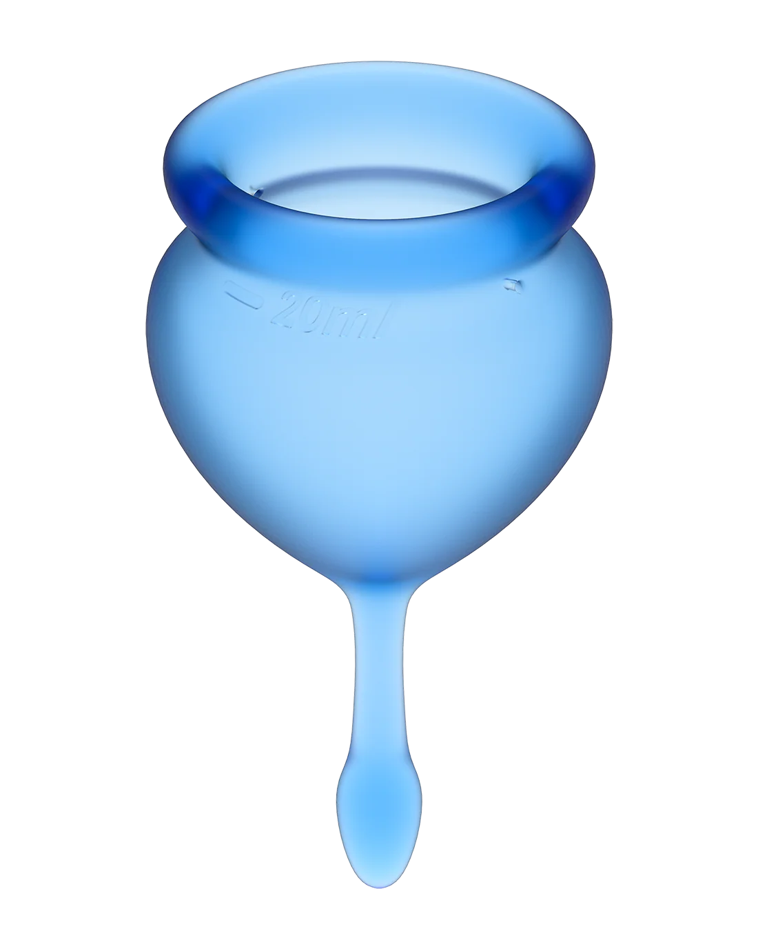 Satisfyer Feel Good Menstrual Cups Dark Blue - Image 4