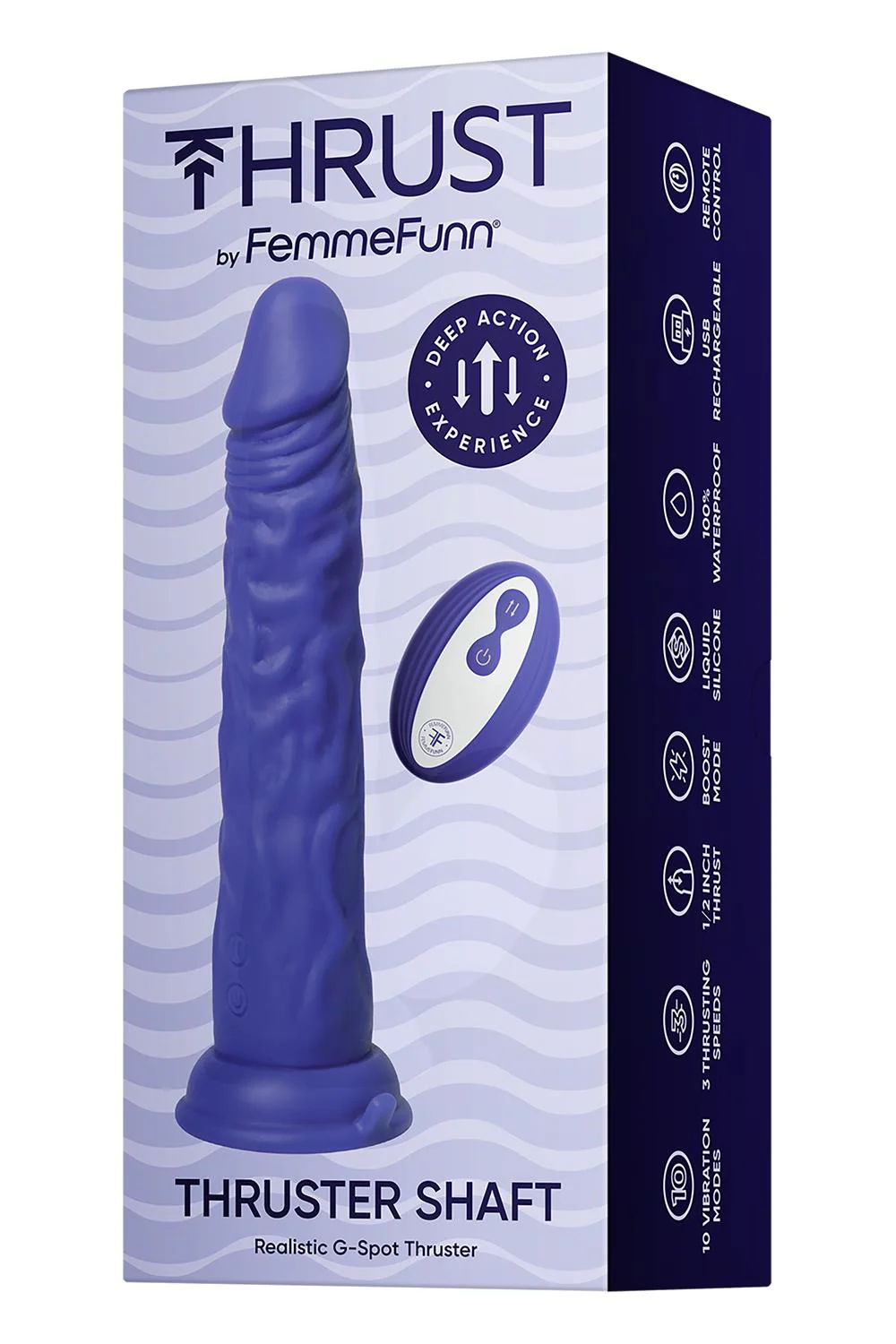 Femme Funn Thruster Shaft Purple