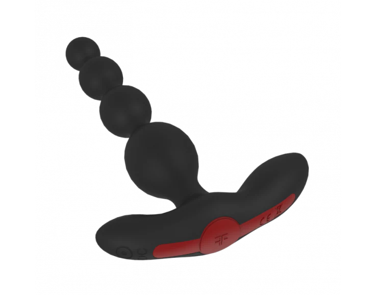 Figo Vibrating Anal Beads Black - Image 2