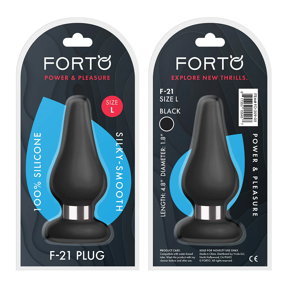Forto F-21 Plug Black Large