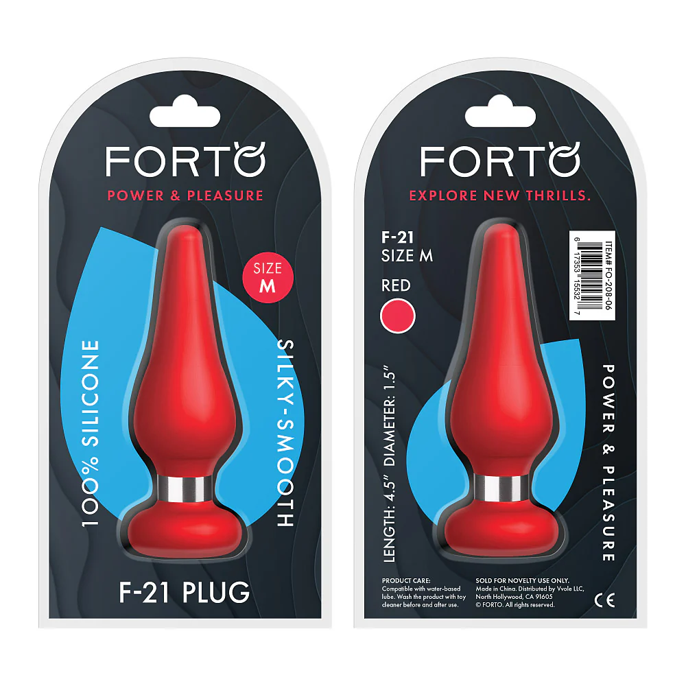 Forto F-21 Plug Red Medium
