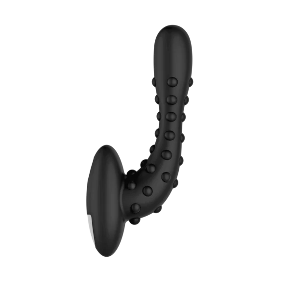 Forto Studded Pro Vibrating Anal Massager Black - Image 2