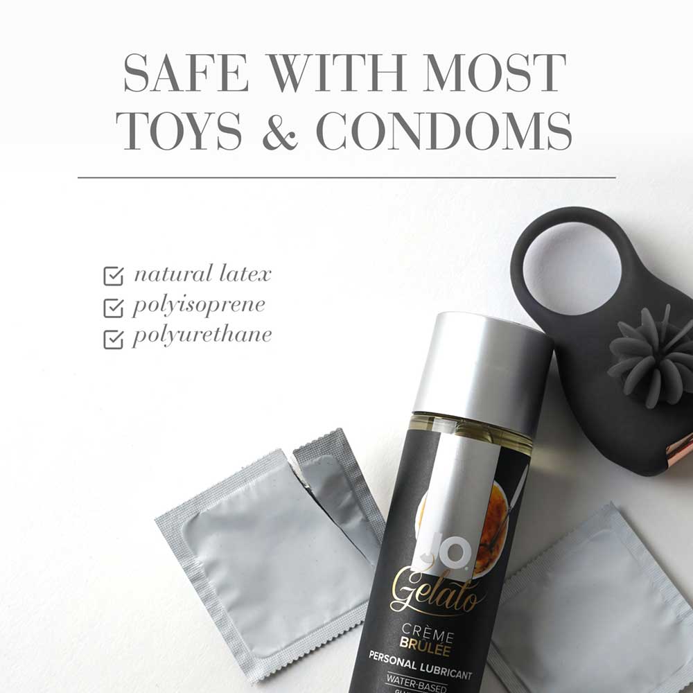 JO Gelato Creme Brulee Flavoured Lube 120ml - Image 3