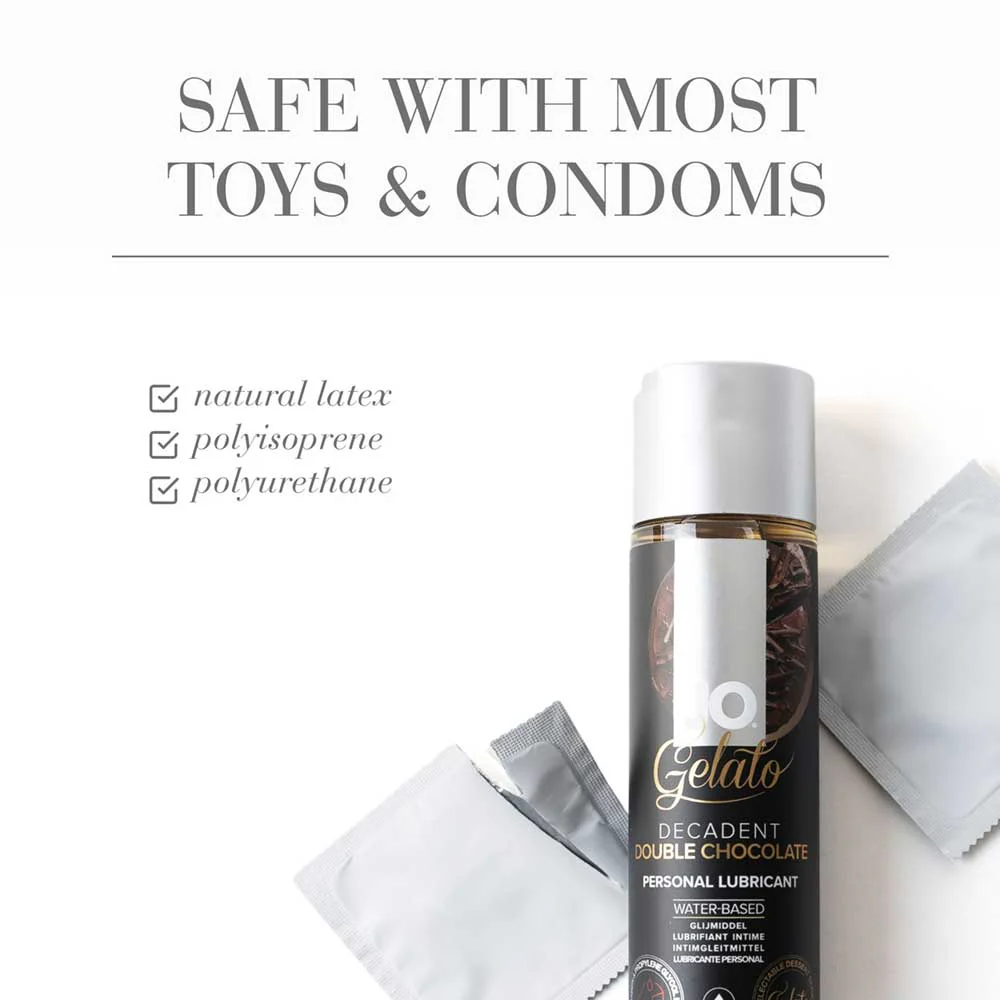 Jo Gelato Decadent Double Chocolate Flavoured Lube 120ml - Image 2