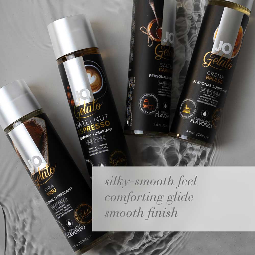 JO Gelato Hazelnut Espresso Flavoured Lube 120ml - Image 4