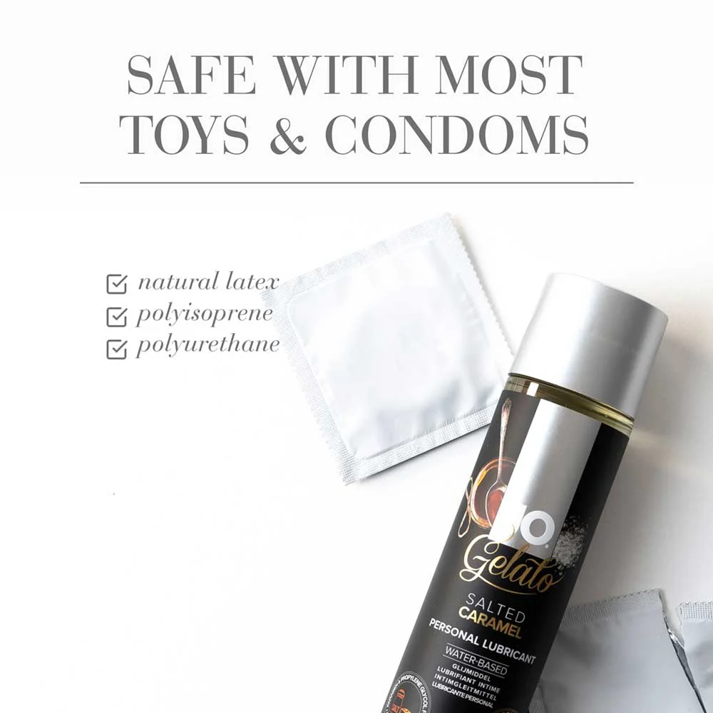 JO Gelato Salted Caramel Flavoured Lube 120ml - Image 3