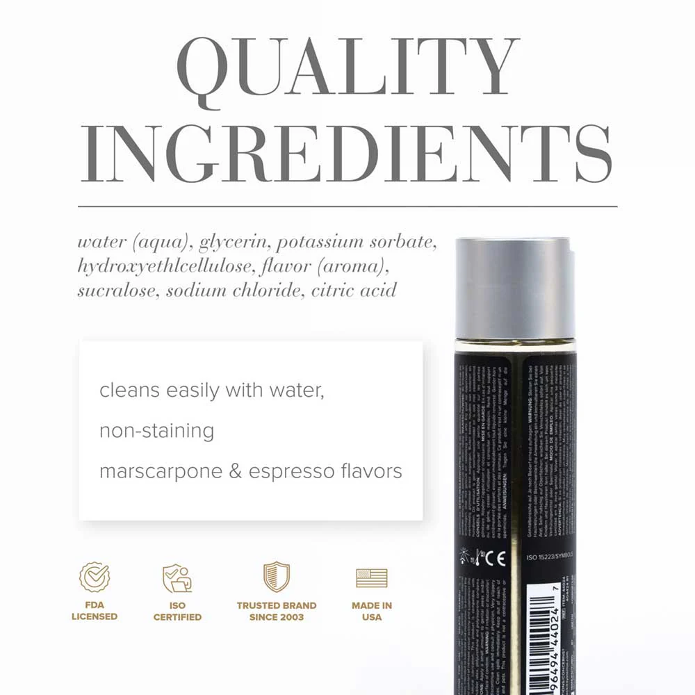 JO Gelato Tiramisu Flavoured Lube 120ml - Image 2