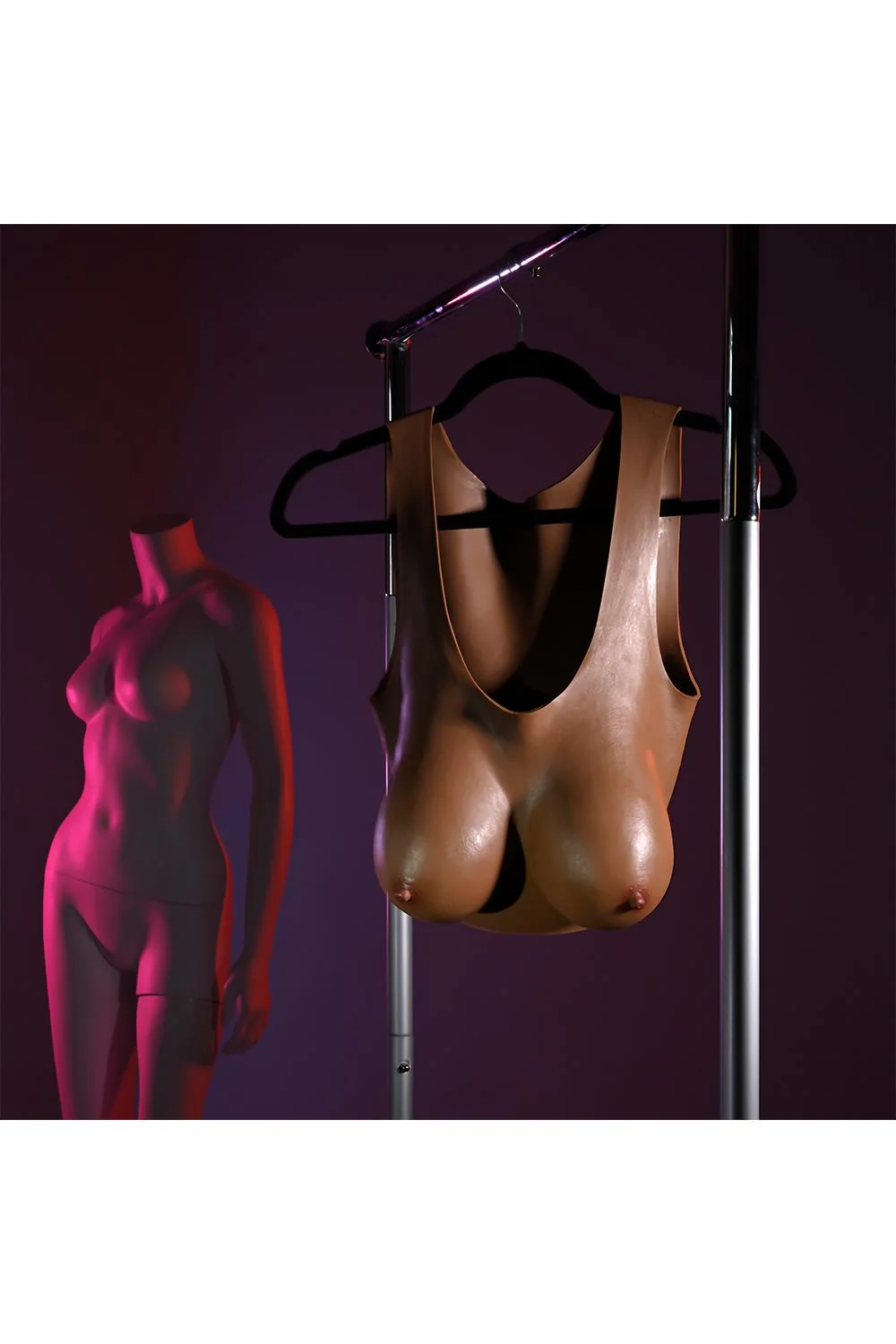 Gender X Undergarments Plate D Cup Dark - Image 4