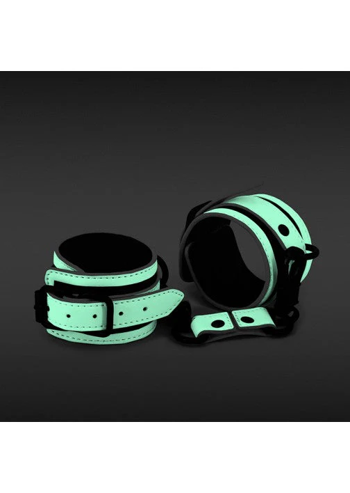 Glo In The Dark Bondage Wrist Cuffs - Image 3