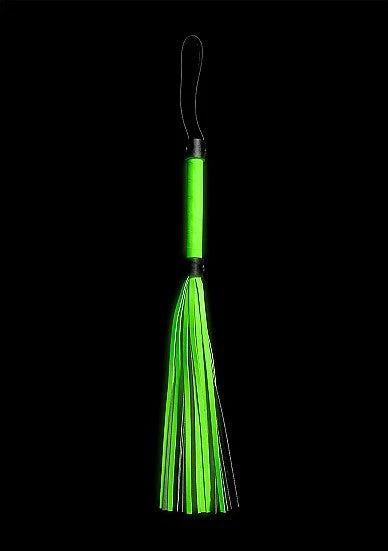 Ouch Glow In The Dark - Bonded Leather Flogger - Image 2