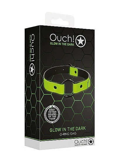Ouch Glow In The Dark - O-Ring Gag