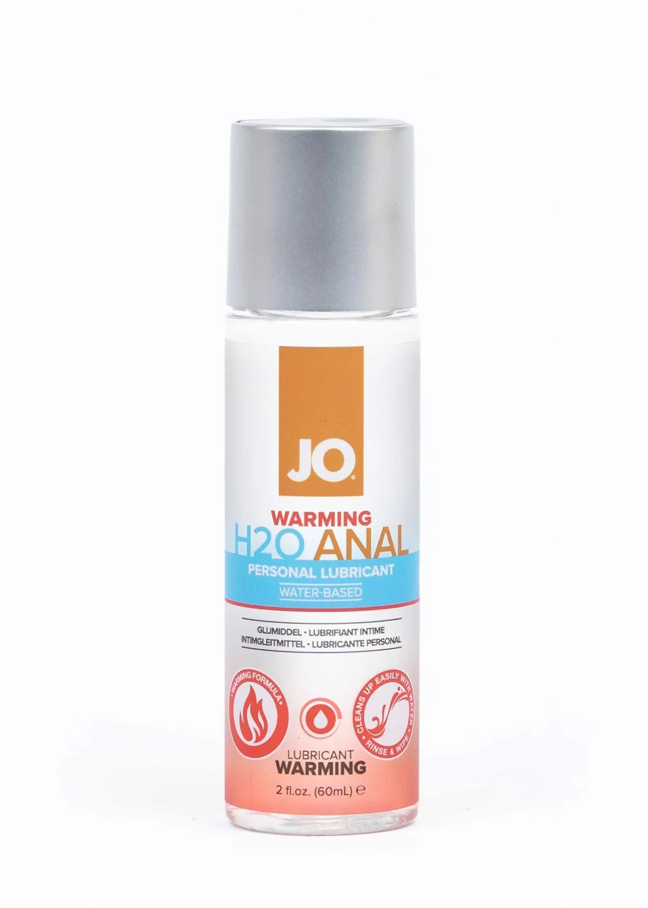JO Anal H2O Warming Lube 60ml