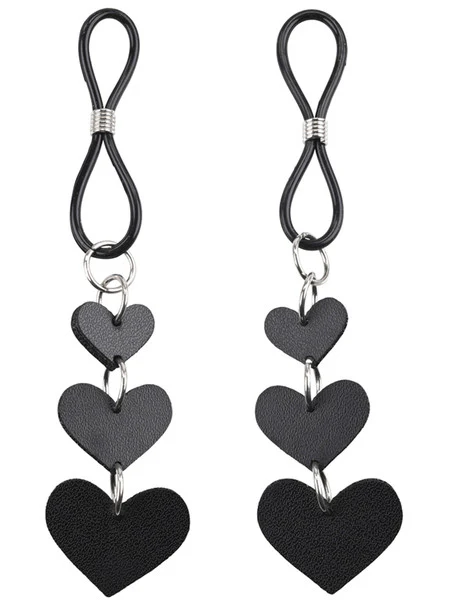 Sex & Mischief Heart Nipple Ties - Image 2