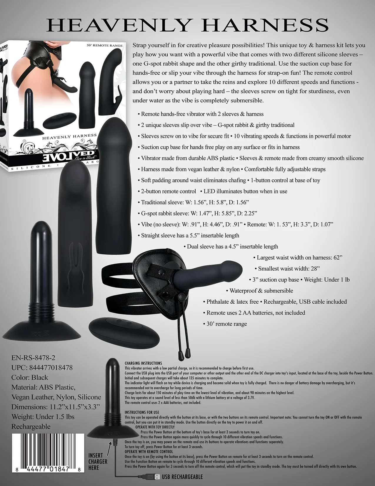 Evolved Heavenly Harness Strap On - Image 3