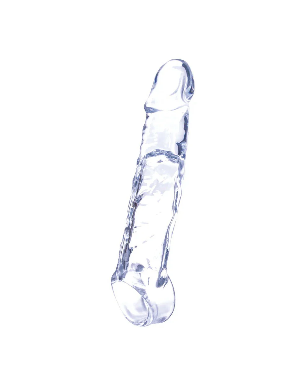 Ice Crystals Collection Length Enhancer Penis Extender Sleeve 6.5" - Image 2