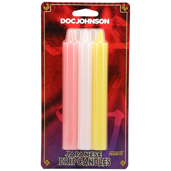 Doc Johnson Japanese Drip Candles - Pastel