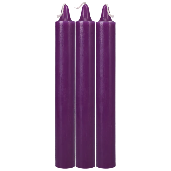Doc Johnson Japanese Drip Candles - Purple - Image 2