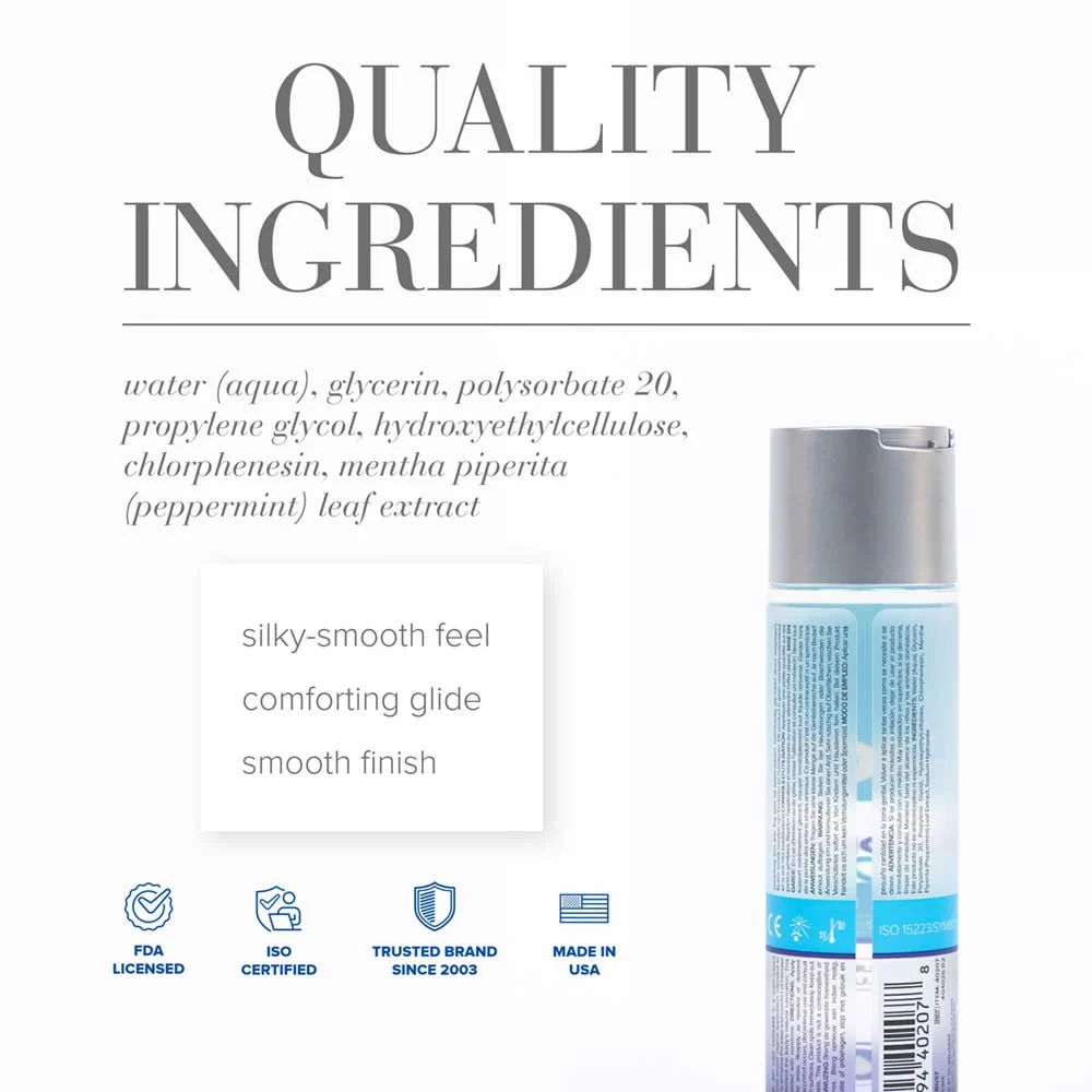 JO H20 Cooling Lube 120ml - Image 2
