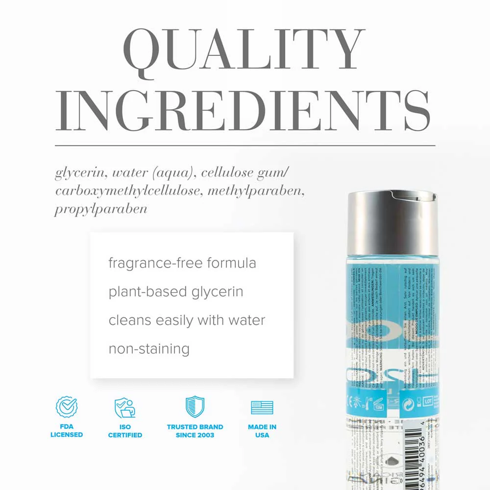JO H2O Waterbased Lube 240ml - Image 5