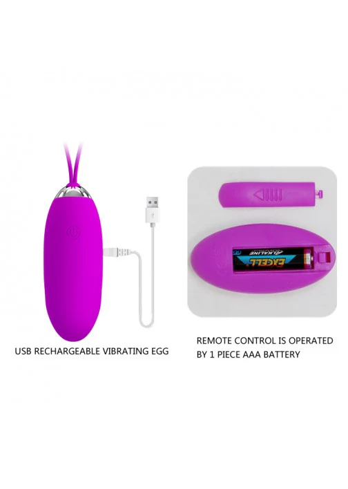 Pretty Love Julia Vibrating Love Egg 362W-4 - Image 7