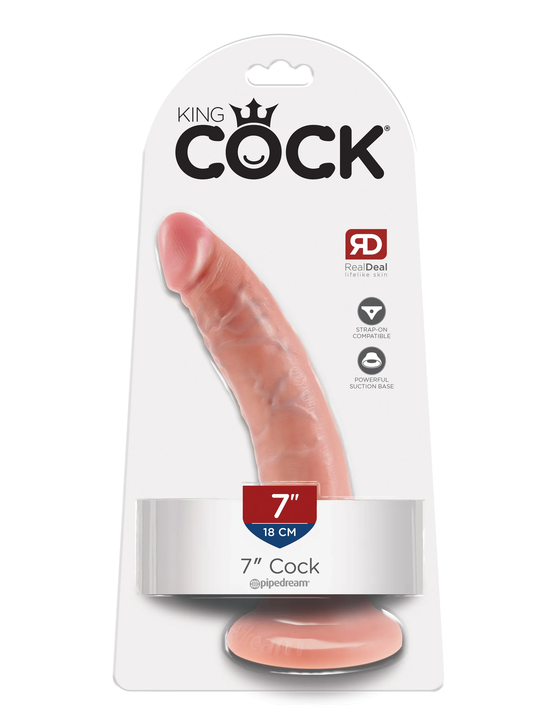King Cock 7" Flesh