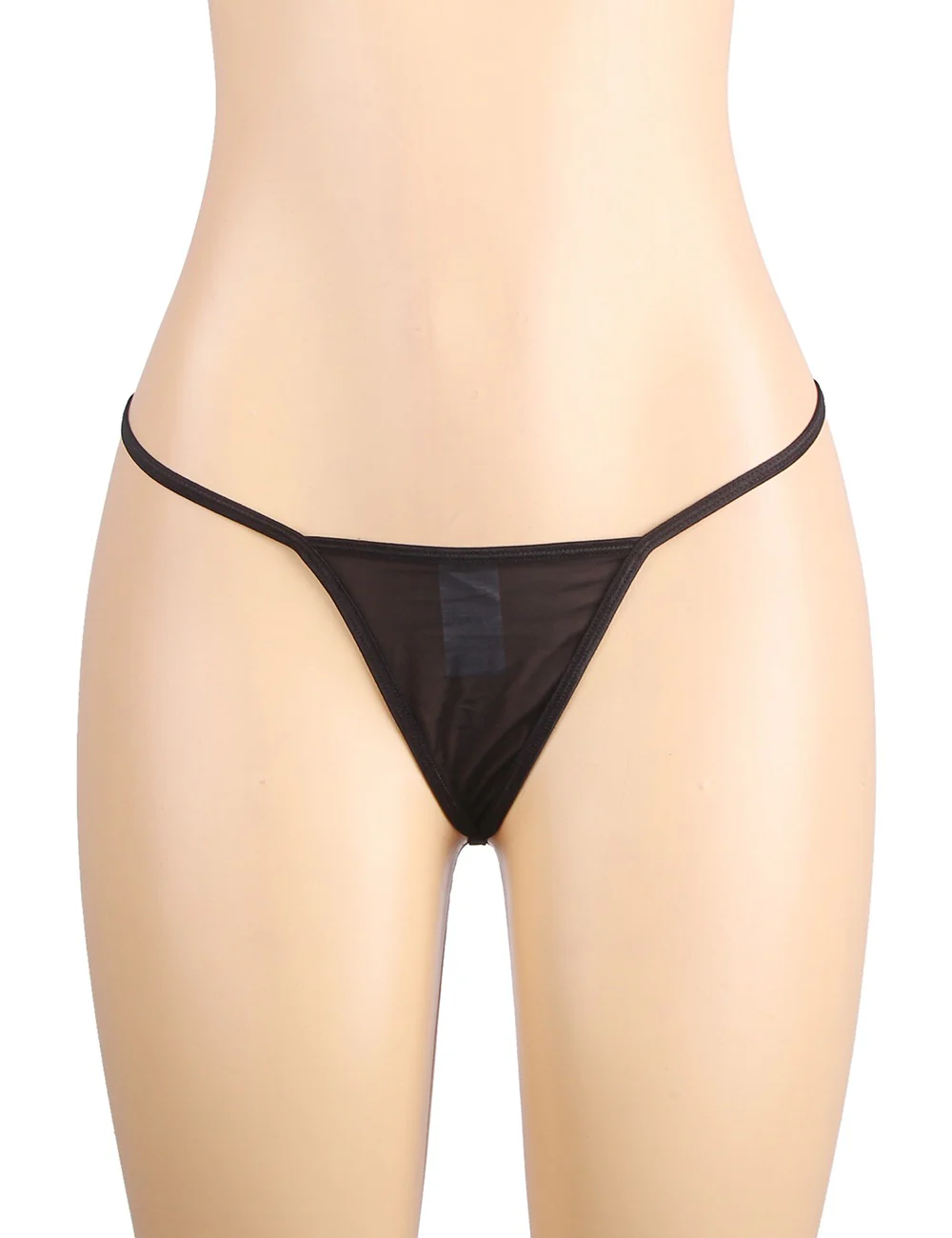Lace Garter Panties P5201-1 Black 3XL/4XL - Image 17