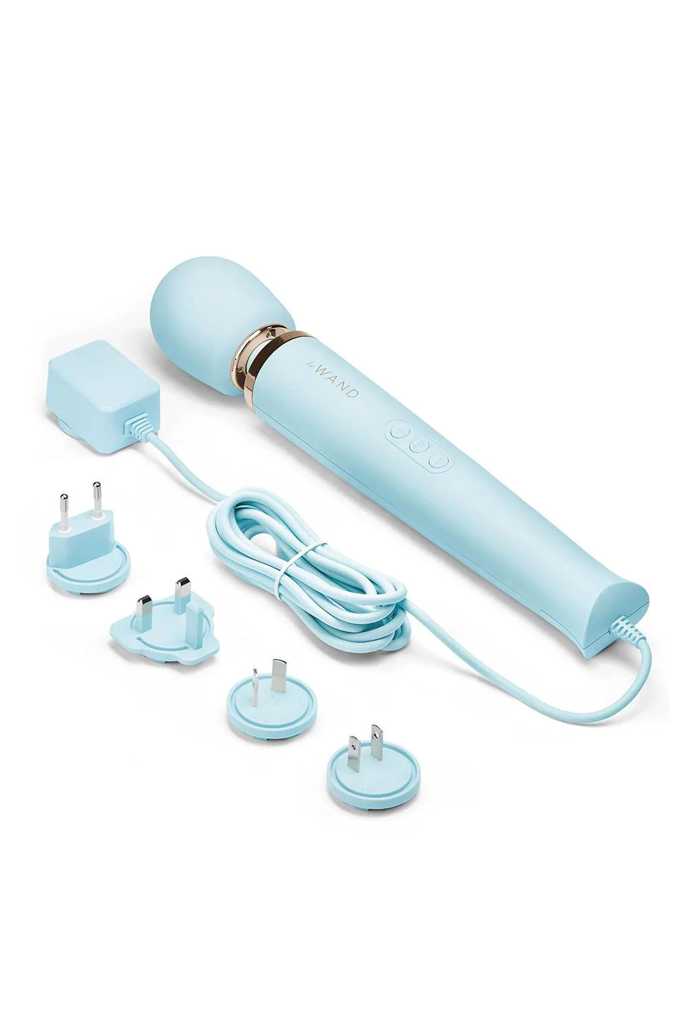 Le Wand Plug In Massager Sky Blue - Image 10