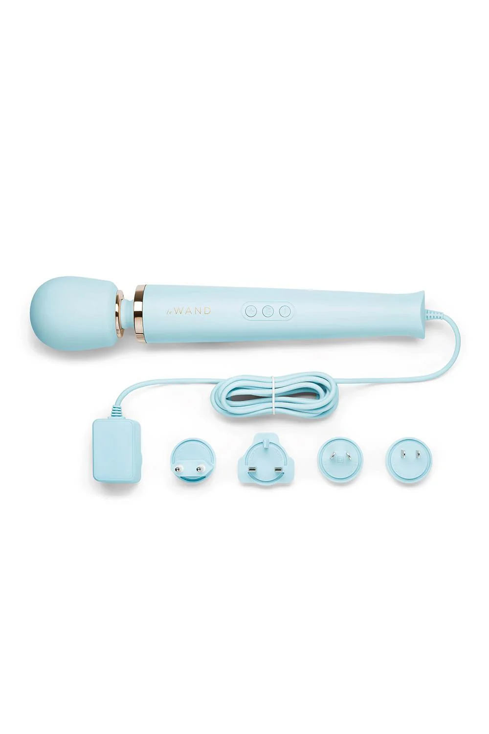 Le Wand Plug In Massager Sky Blue - Image 9