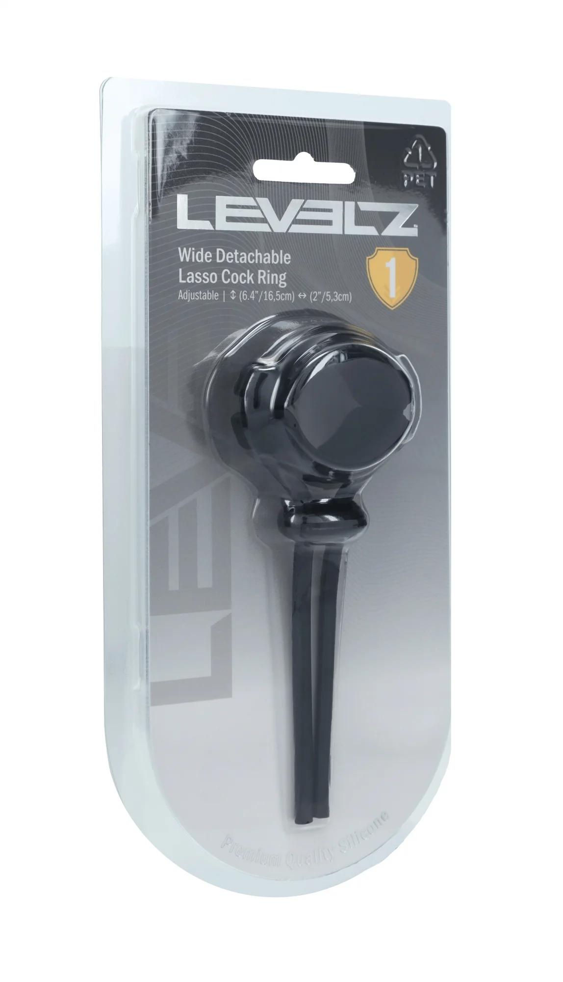 Levelz Detachable Wide Adjustable Silicone Lasso Cock Ring 5mm