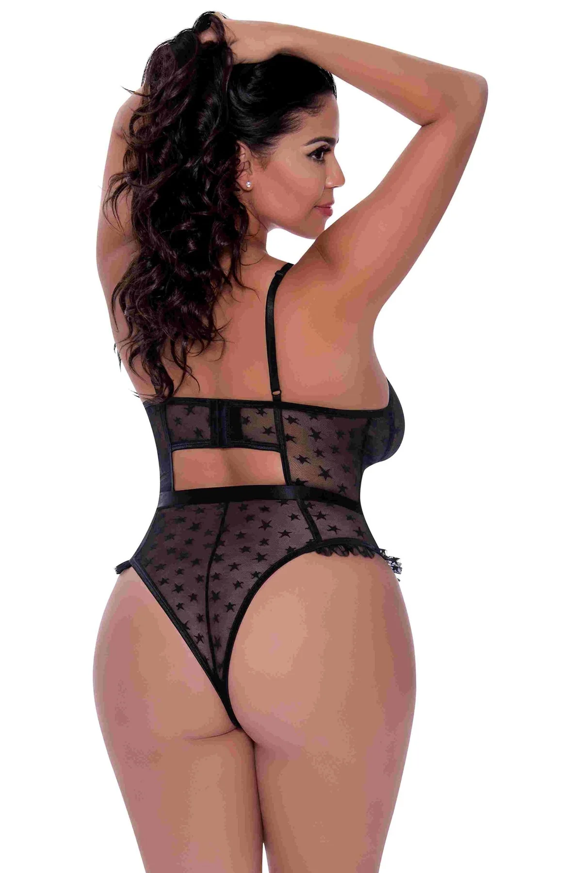 Exposed Love Star Teddy Black 2XL - Image 6