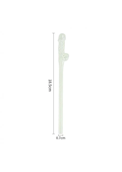 Love Toy Glow Willy Straws 9pk - Image 3
