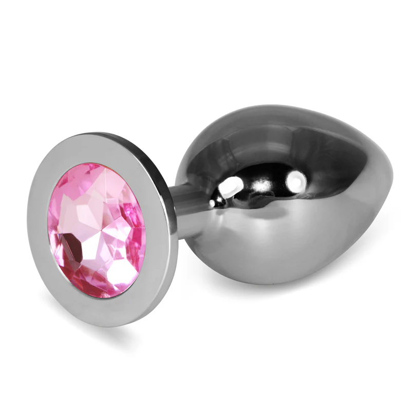 Love Toy Metal Plug RO-SL06 Pink/Silver