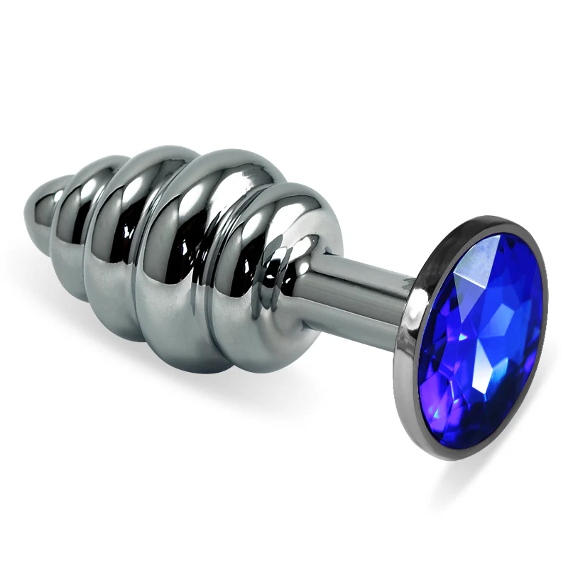 Love Toy Metal Plug RO-SSR07 Blue/Silver