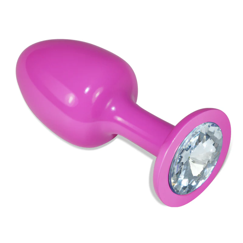 Love Toy Plug Pink/Clear LV5401-03