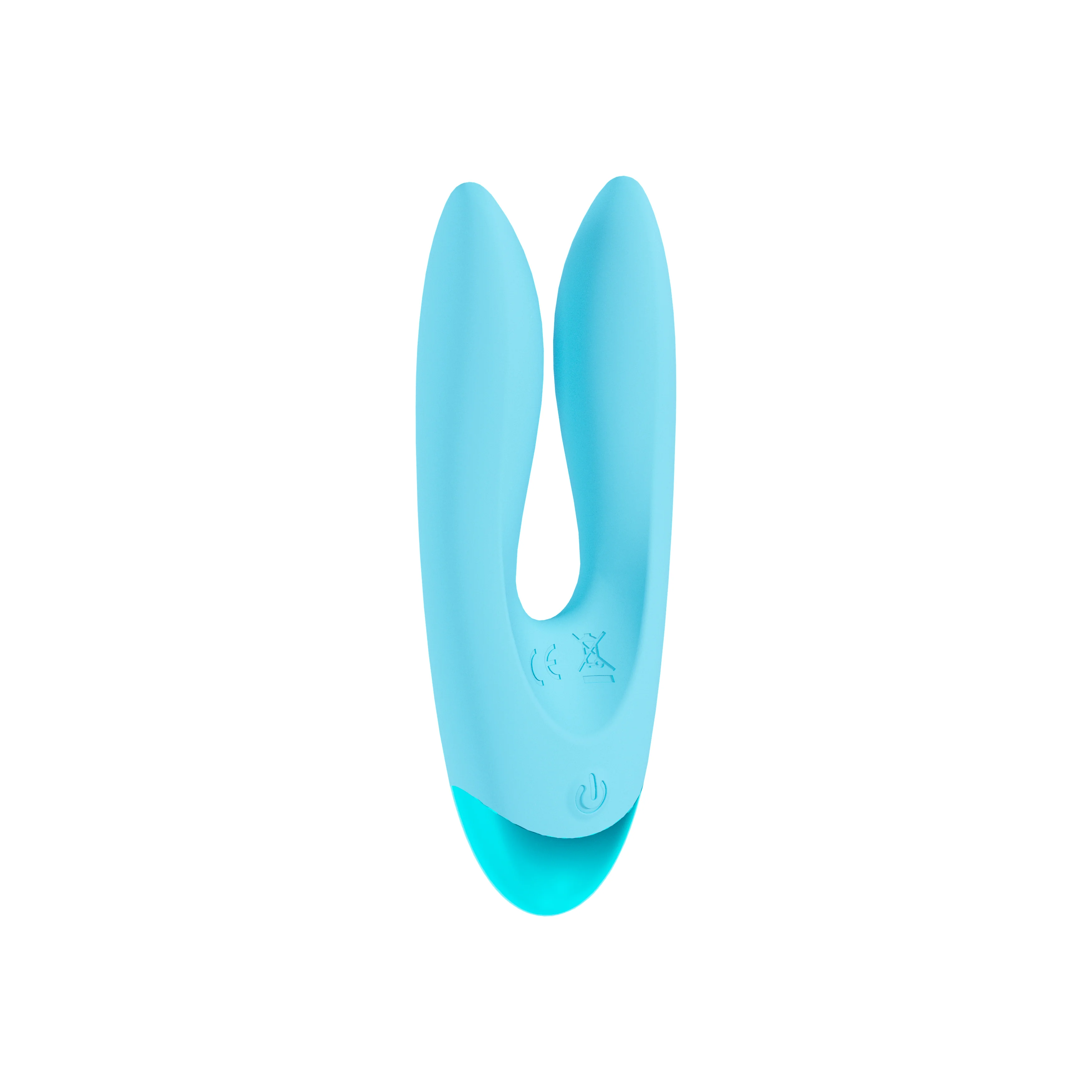 Loveline Amour 10 function Dual Motor Vibe Silicone Rechargeable Waterproof - Blue