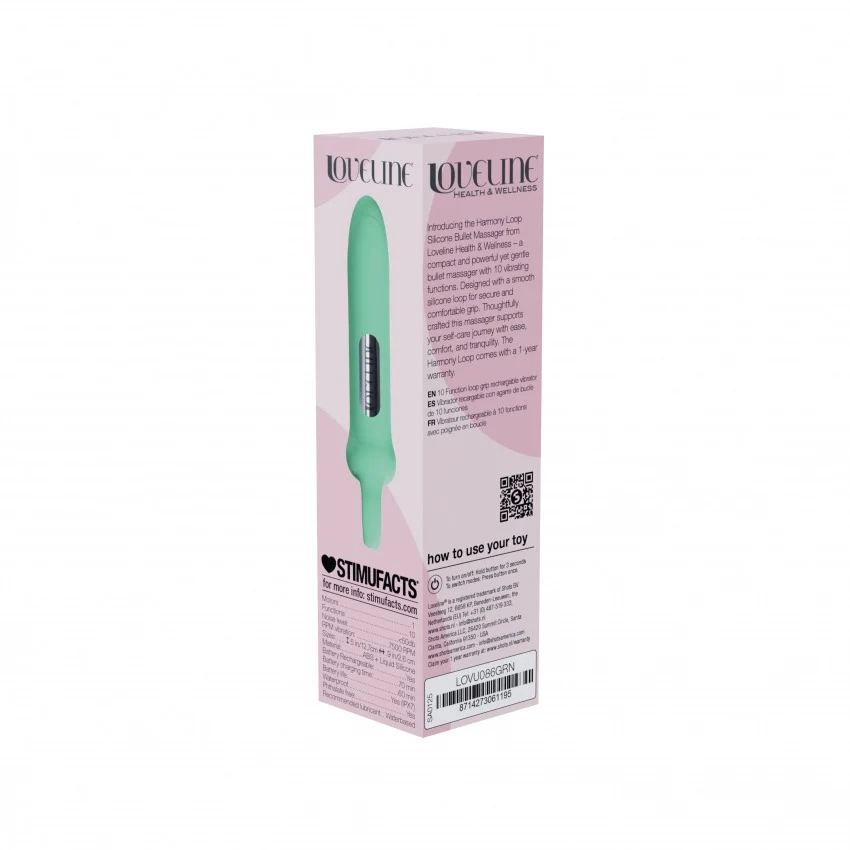 Loveline Harmony Loop Bullet Vibe Green - Image 4