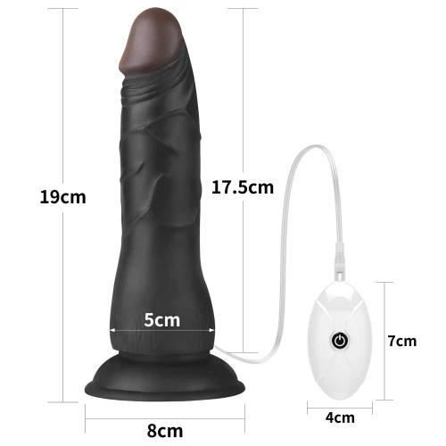 Lovetoy Ingen 7.5" Vibrating Strap on Set - LV715126 - Image 4