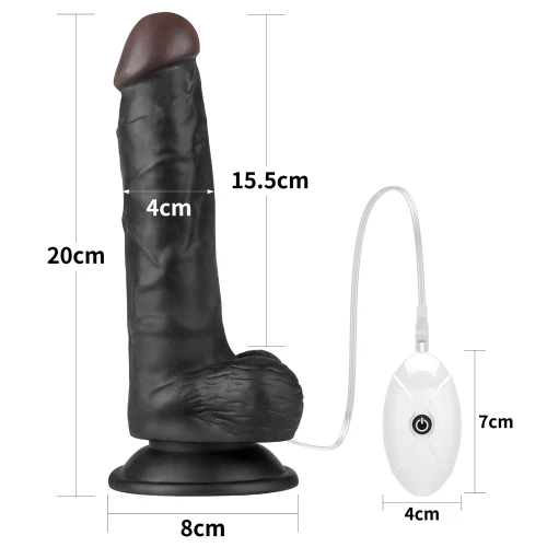 Lovetoy Ingen 7" Vibrating Strap on Set - LV715125 - Image 4