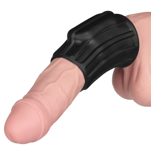 Lovetoy Knights Vibrating Ridge Knights Ring Black - Image 2
