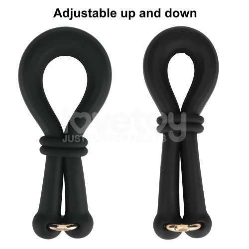Lovetoy Pinnacle Pro Anyfit Plus Stretcher Ring Black - Image 5