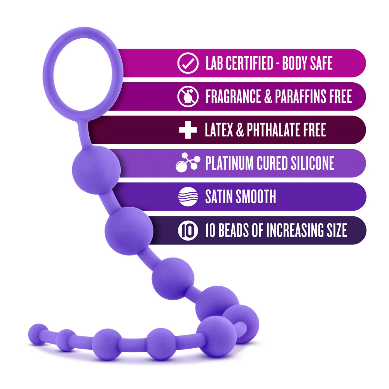 Luxe Silcone 10 Beads anal Play - Image 6