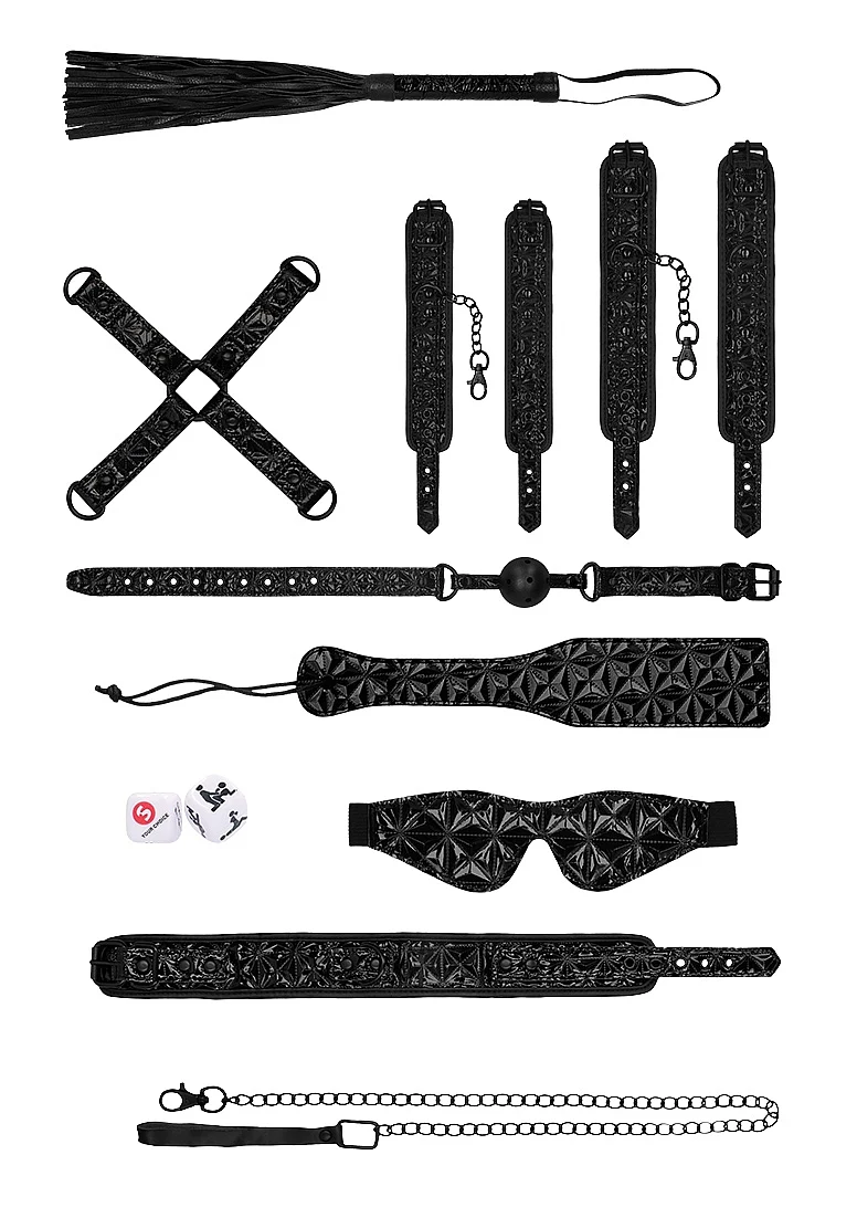 Ouch Luxury Bondage Kit Black - Image 3