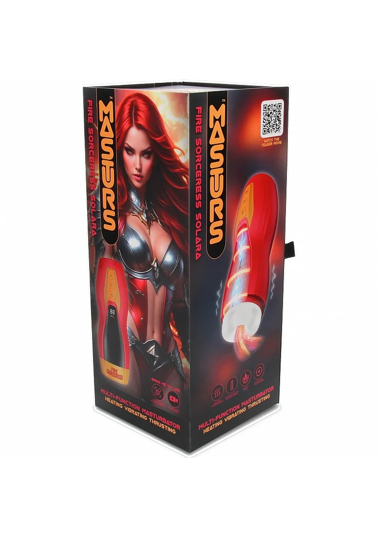 Masturs Solara Fire Sorceress Multi Function Fantasy Masturbator - Image 4
