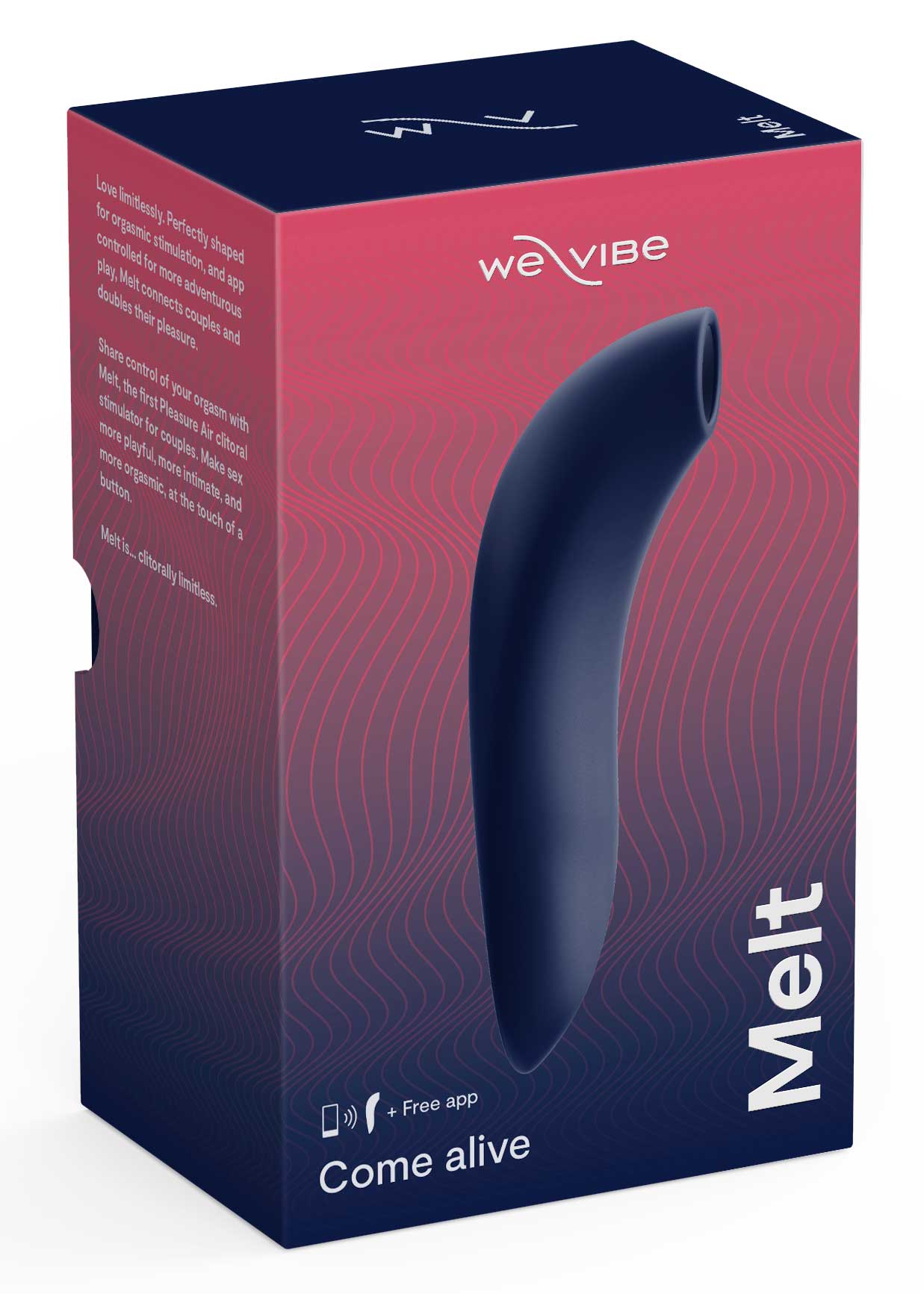 We Vibe Melt Pleasure Air Clitoral Stimulator Midnight Blue - Image 11