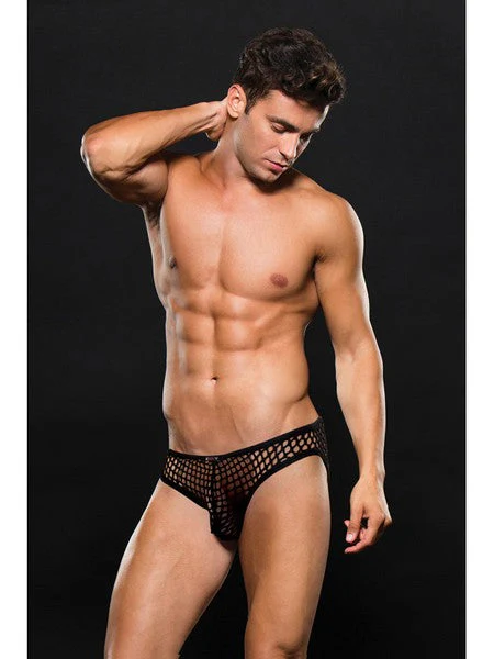 Envy Mens Modern Bikini E089 Black S/M