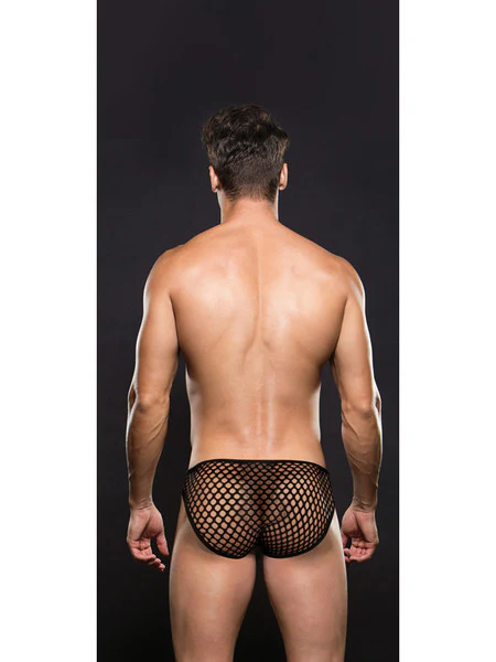Envy Mens Modern Bikini E089 Black S/M - Image 2