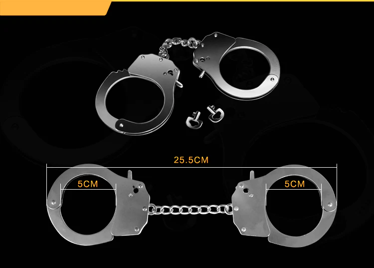 Love Toy Metal Handcuffs LV1503 - Image 2